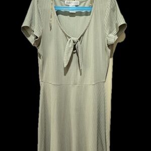 Planet Gold Women's Cream Dress